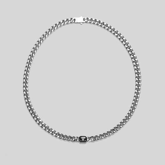 Dây chuyền thời trang Stainless Steel Black Stone Elder