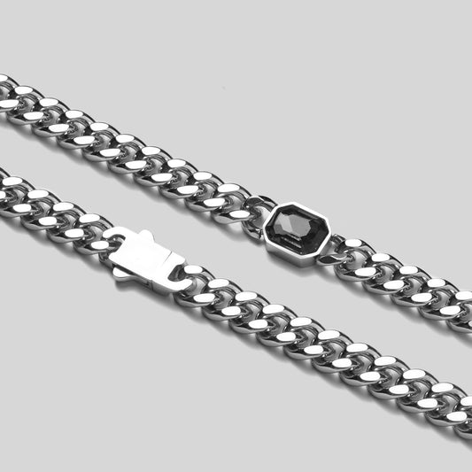 Dây chuyền thời trang Stainless Steel Black Stone Elder