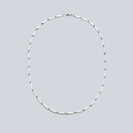 Dây Chuyền Thời Trang Stainless Steel Mắt Xích Bạc Elder