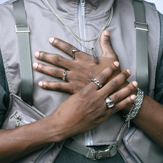 Nhẫn Thời Trang Stainless Steel Chain V2 Elder