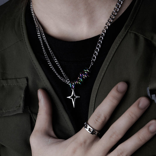 Dây Chuyền Thời Trang Stainless Steel Monogram Elder