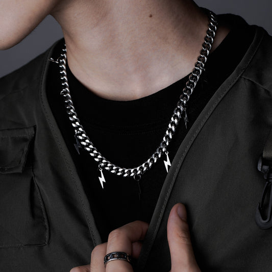 Dây Chuyền Thời Trang Stainless Steel Lightning Elder