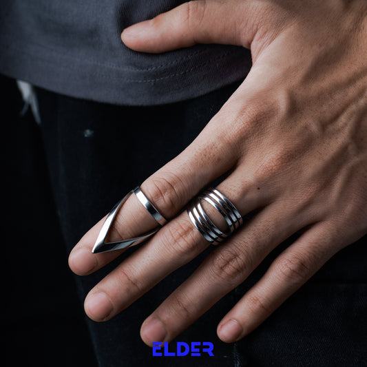 Nhẫn Thời Trang Stainless Steel Diadem Elder