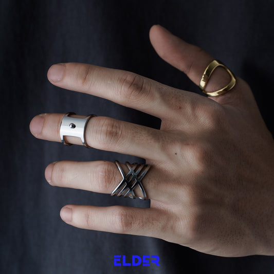 Nhẫn Thời Trang Stainless Steel Triple X Elder