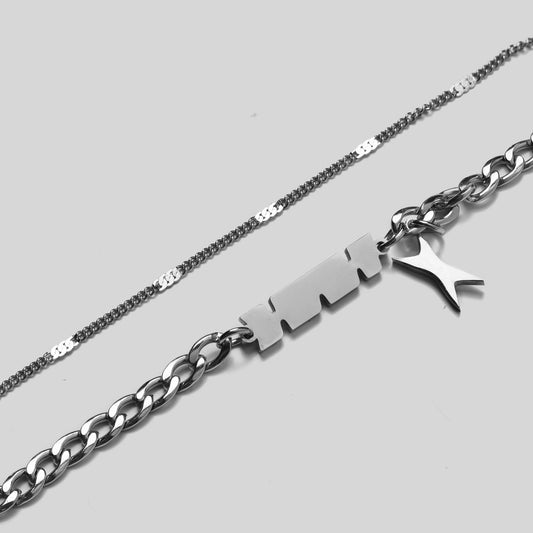 Dây Chuyền Thời Trang Stainless Steel Space X Elder