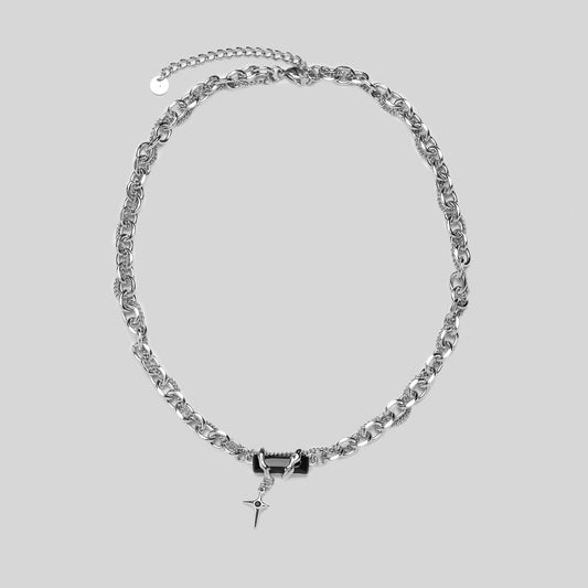 Dây Chuyền Thời Trang Stainless Steel Black Star Elder