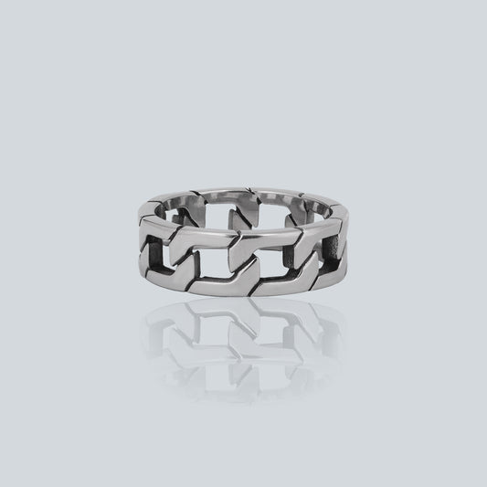 Nhẫn Thời Trang Stainless Steel Cuban Elder