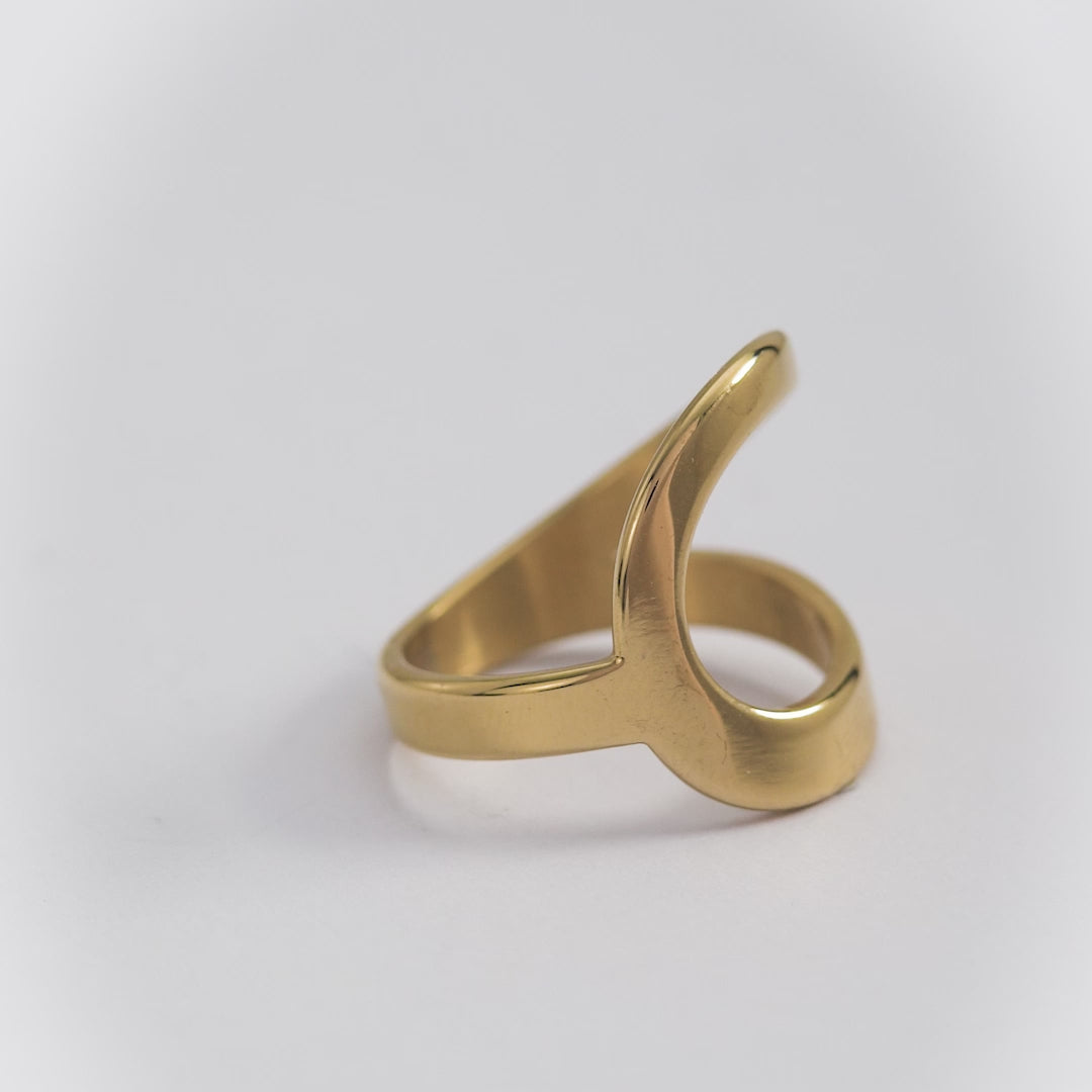 Nhẫn Thời Trang Stainless Steel Arch Elder