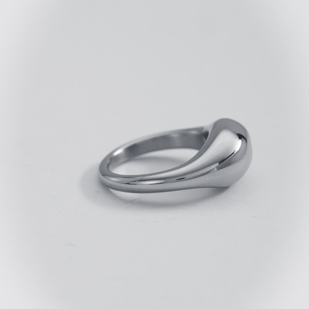 Nhẫn Thời Trang Stainless Steel Convex Elder