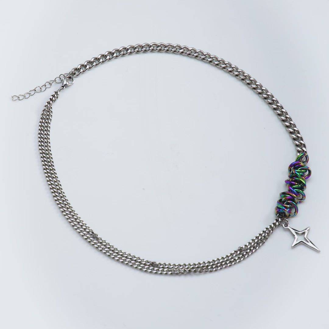Dây Chuyền Thời Trang Stainless Steel Monogram Elder