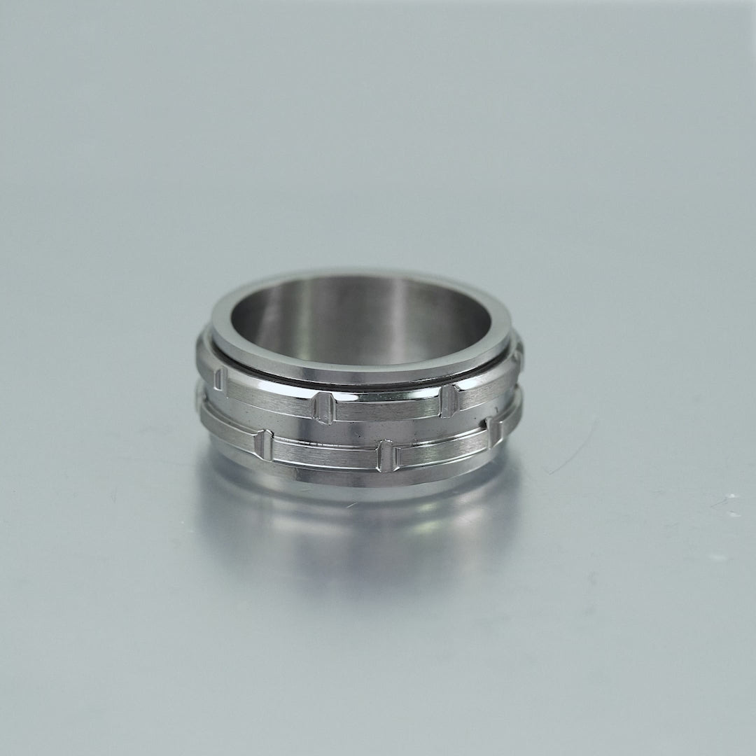Nhẫn Thời Trang Stainless Steel Bamboo Elder