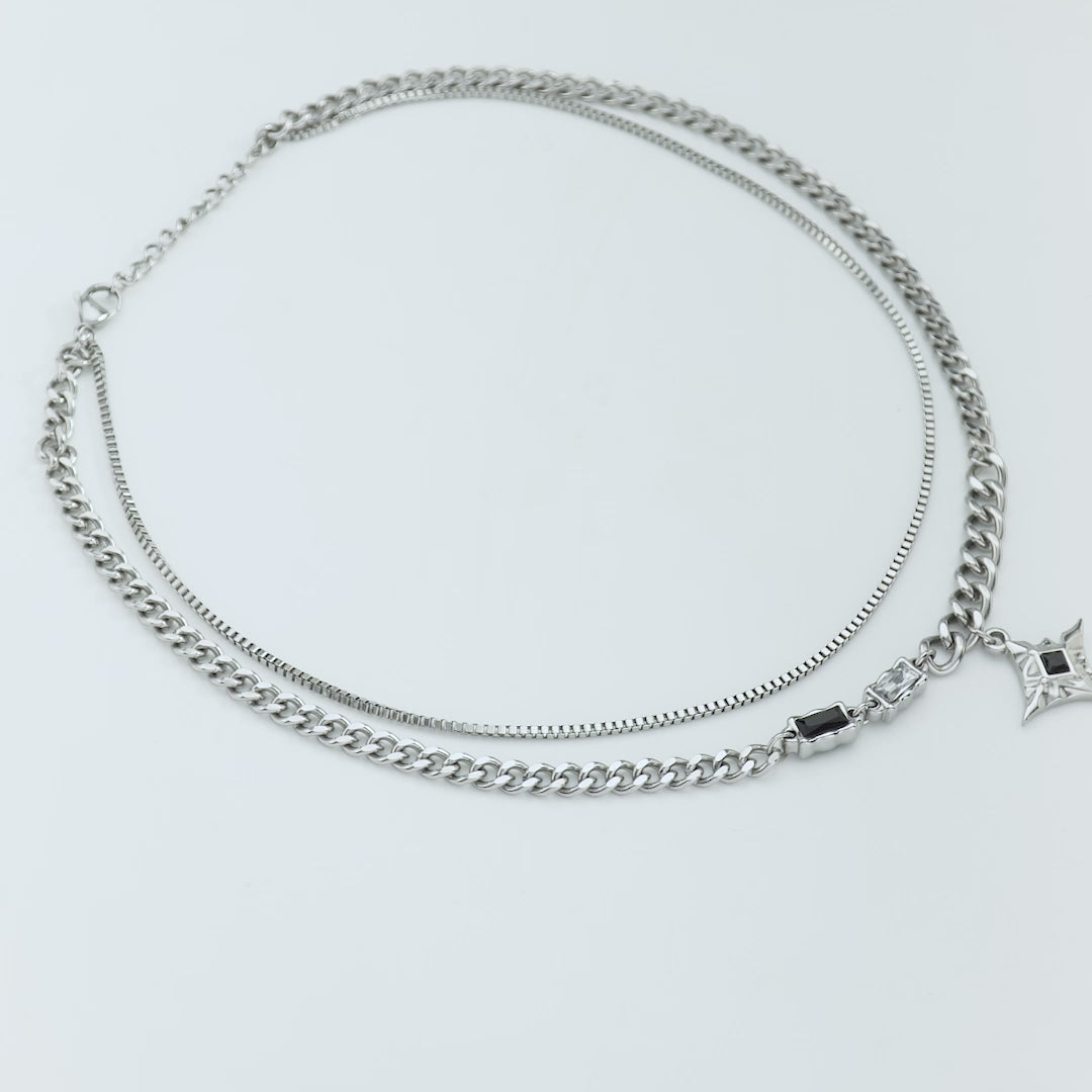 Dây Chuyền Thời Trang Stainless Steel Missing Piece Elder