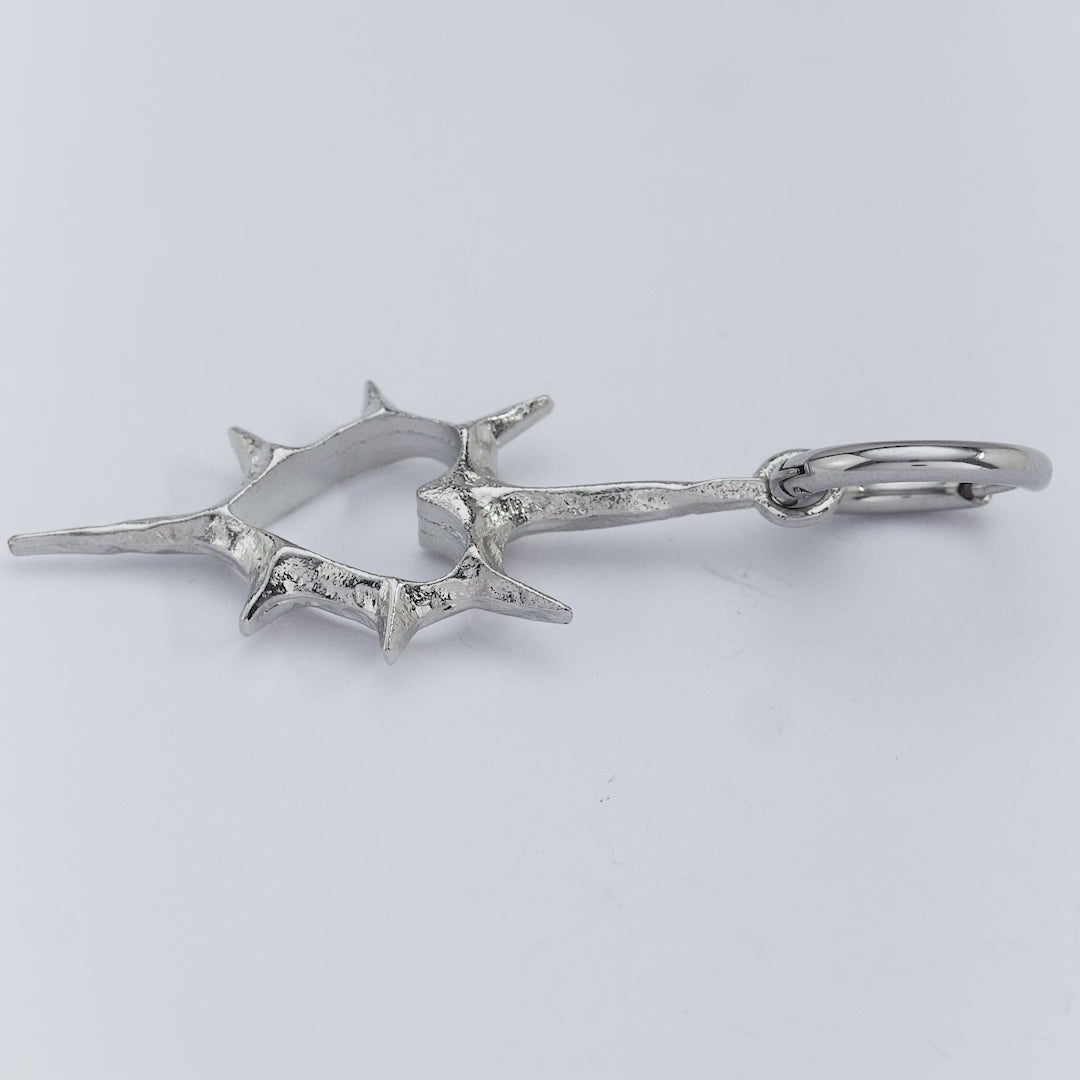 Khuyên Tai Thời Trang Stainless Steel Glowing Heart Elder