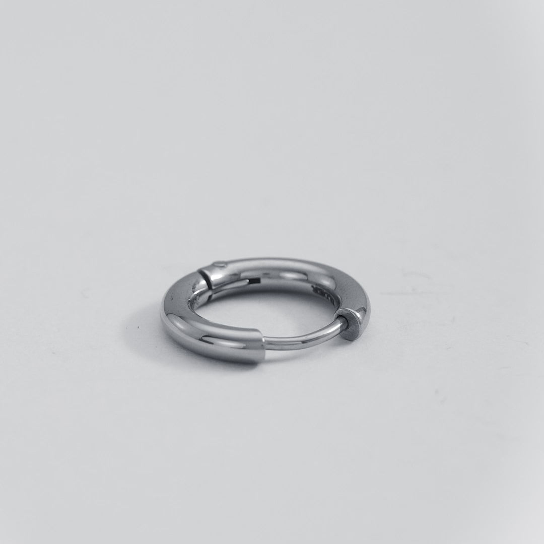 Khuyên Tai Thời Trang Stainless Steel Basic Circle Elder