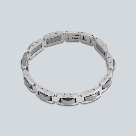Vòng Tay Thời Trang Staintless Steel Serious Elder